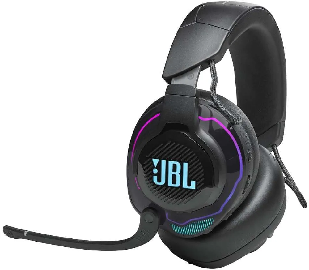 JBL - Quantum One RGB Wired DTS Headphone:X v2.0 Gaming Headset for PC, PS4, Xbox One, Nintendo Switch and Mobile Devices - Black