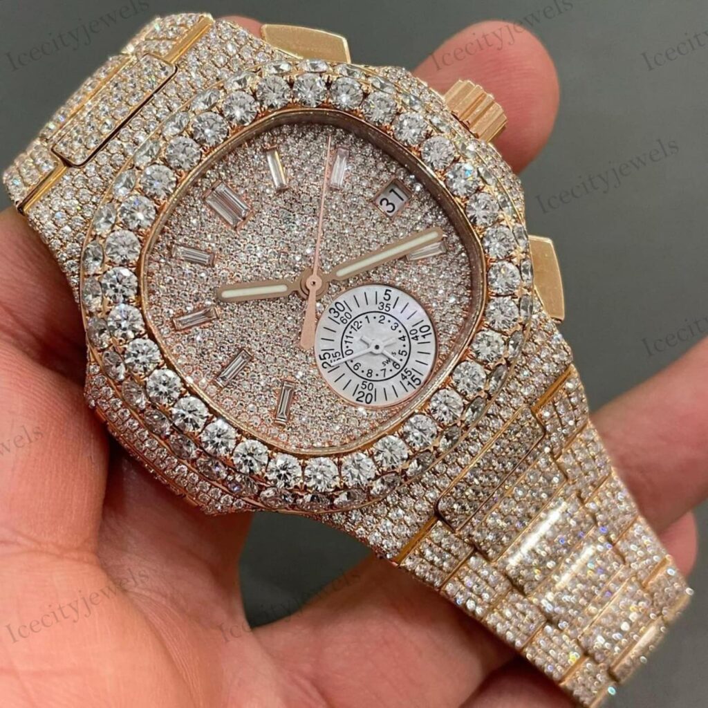 VVS Moissanite Diamond Watch